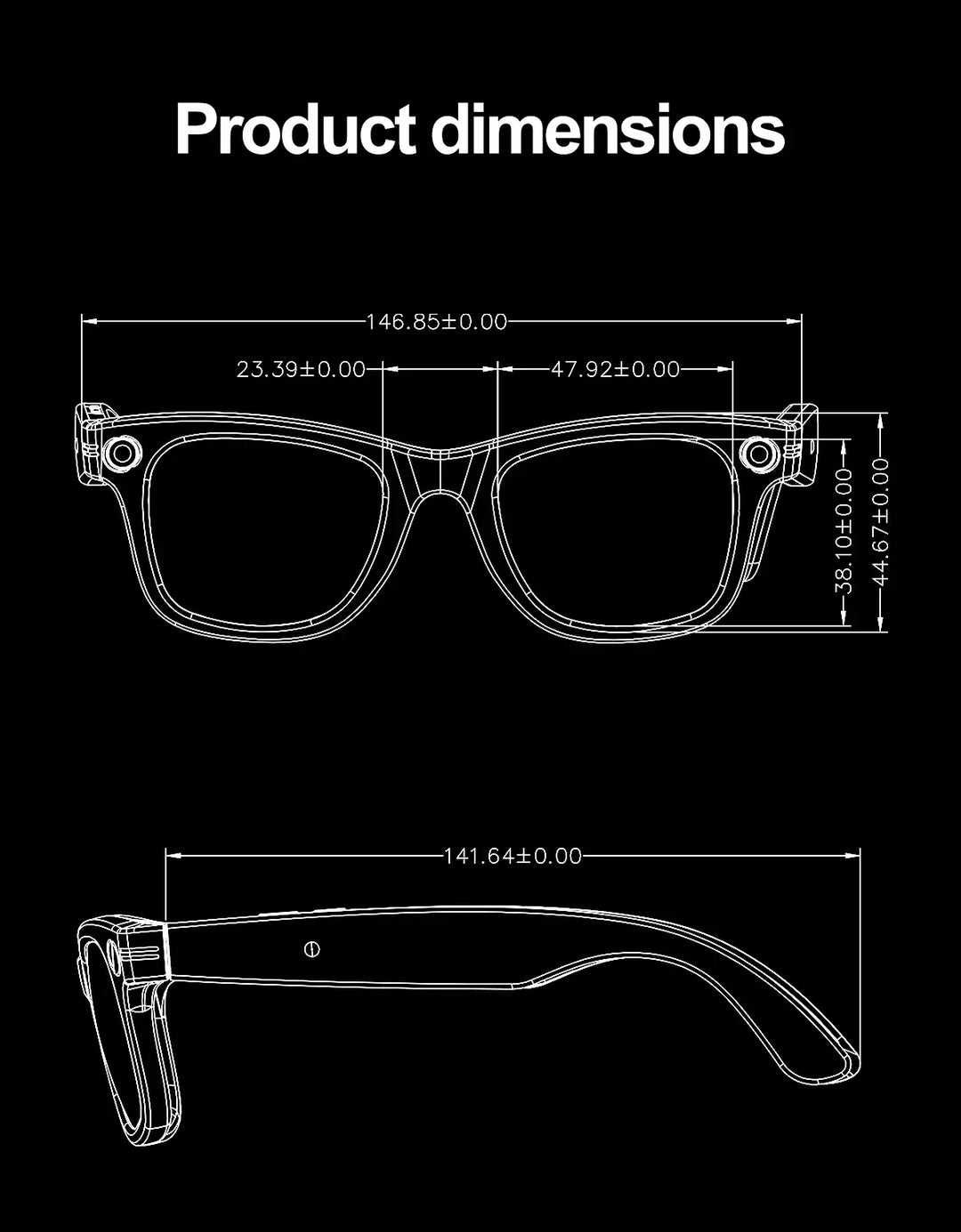 Kalsten | Smart Bluetooth Camera Glasses