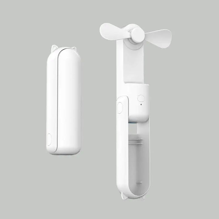 New Handheld Portable Mini Fan - Creative, Three-Speed Adjustable, Solid Color, USB Rechargeable Small Fan | Kalsten
