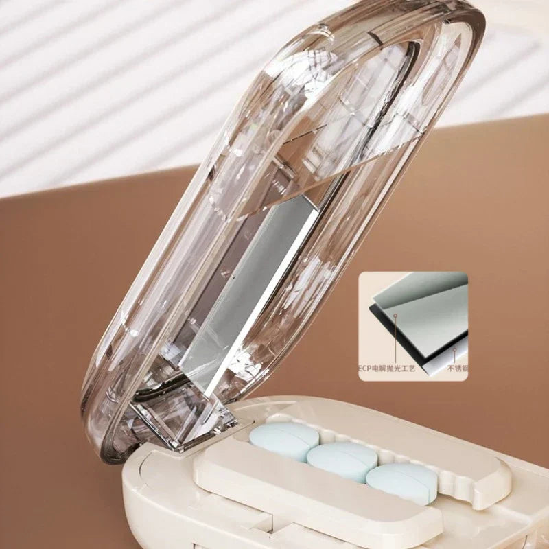 Kalsten | Pocket Size Dustproof Pill Cutter Organizer