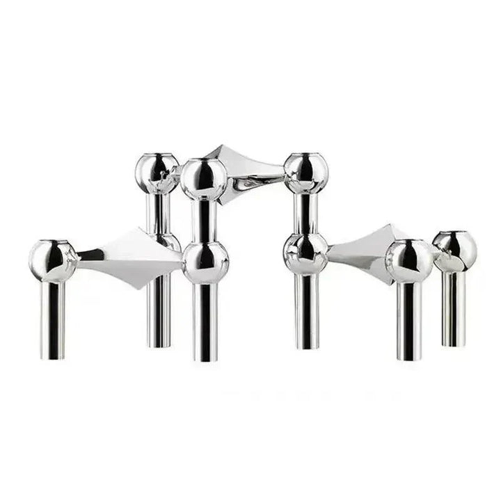 Modern Metal Candle Holder – Nordic Style