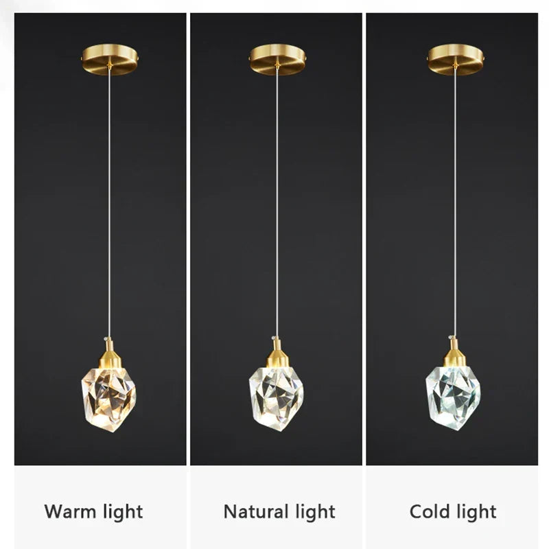 Kalsten | Elegant Crystal Pendant Lights