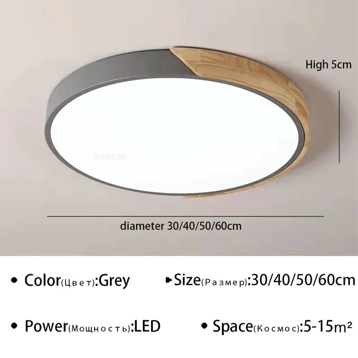 Modern LED Ceiling Light Macaron Chandelier | Kalsten