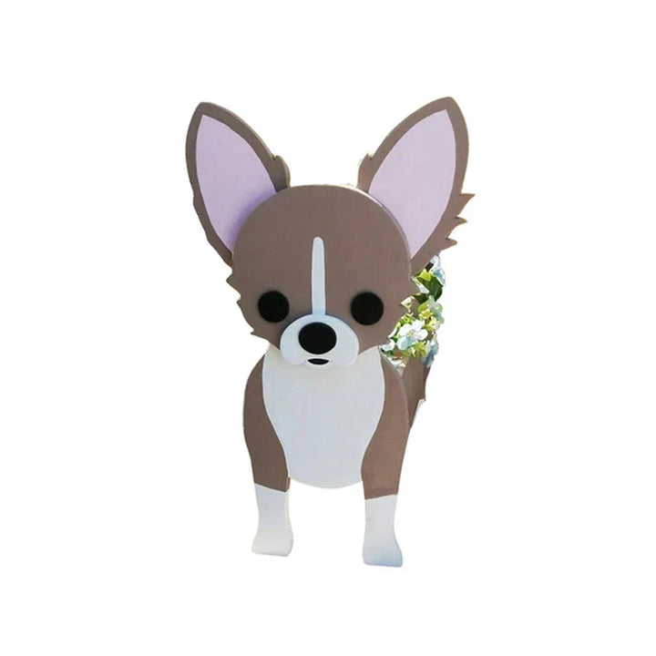 Kalsten | Flower Pot - Pawsome - Dog Plant Container - Various Breeds