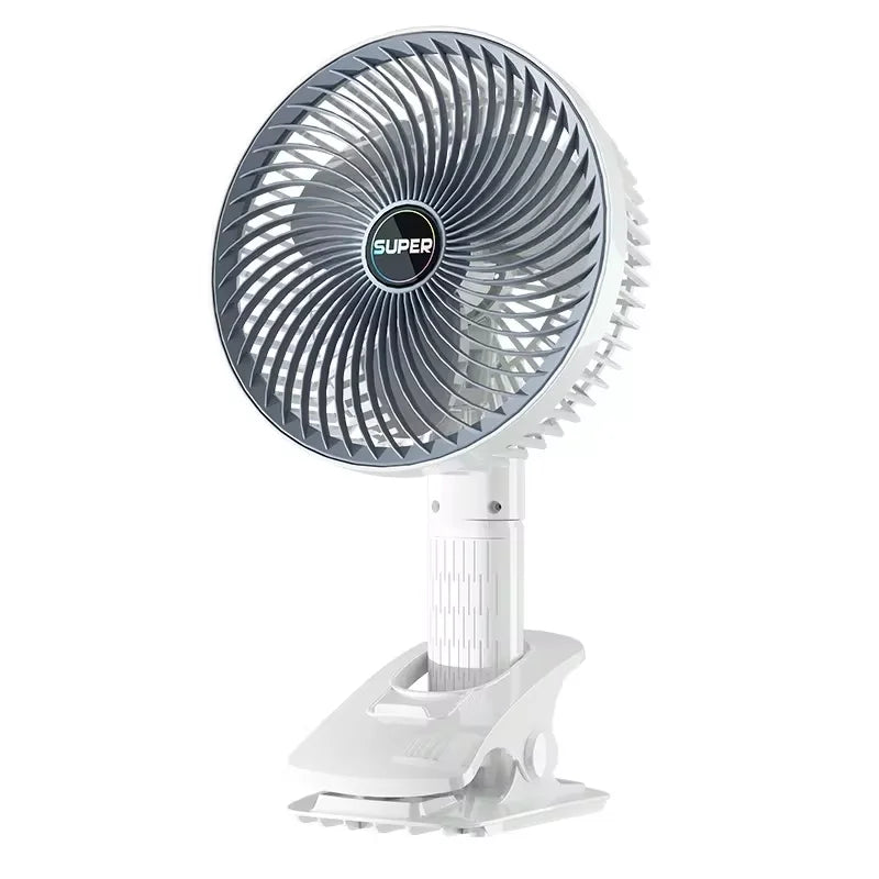 Kalsten | Clip-on Portable Compact USB Rechargeable Cooling Fan