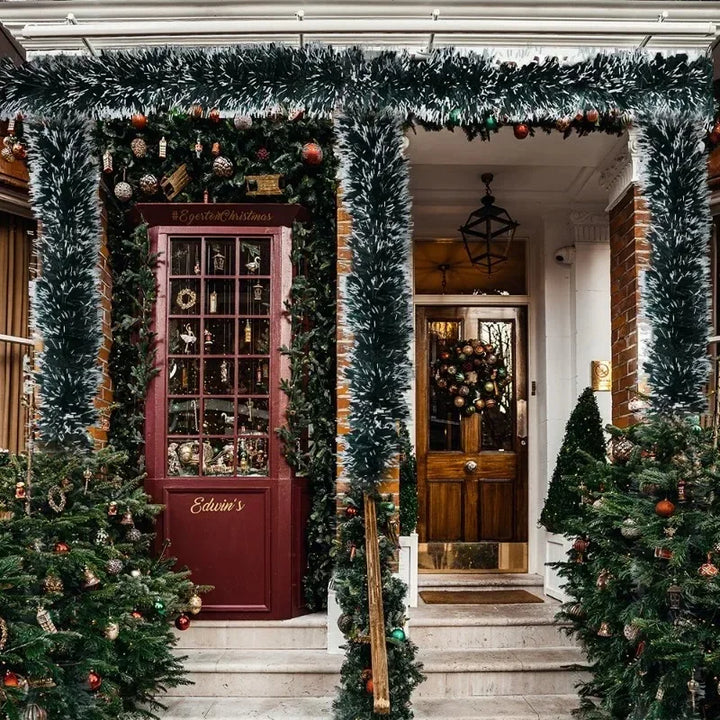Christmas Decoration Garland – Artificial Fir Garland for Indoor and Outdoor Decoration | Kalsten