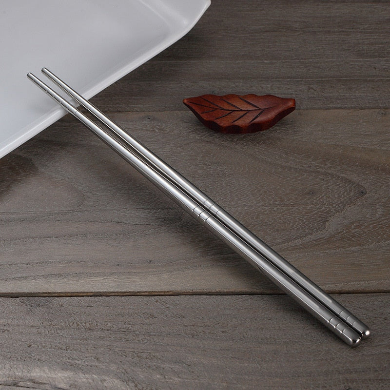 Skanto | So Fancy Stainless Steel Chopsticks 5 Pairs