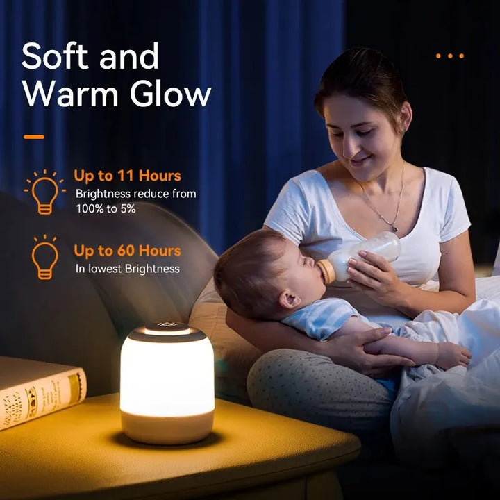 Kalsten | LUMINA TOUCH LED Table Lamp | Portable & Dimmable | Touch Control | For Bedroom & Children's Room