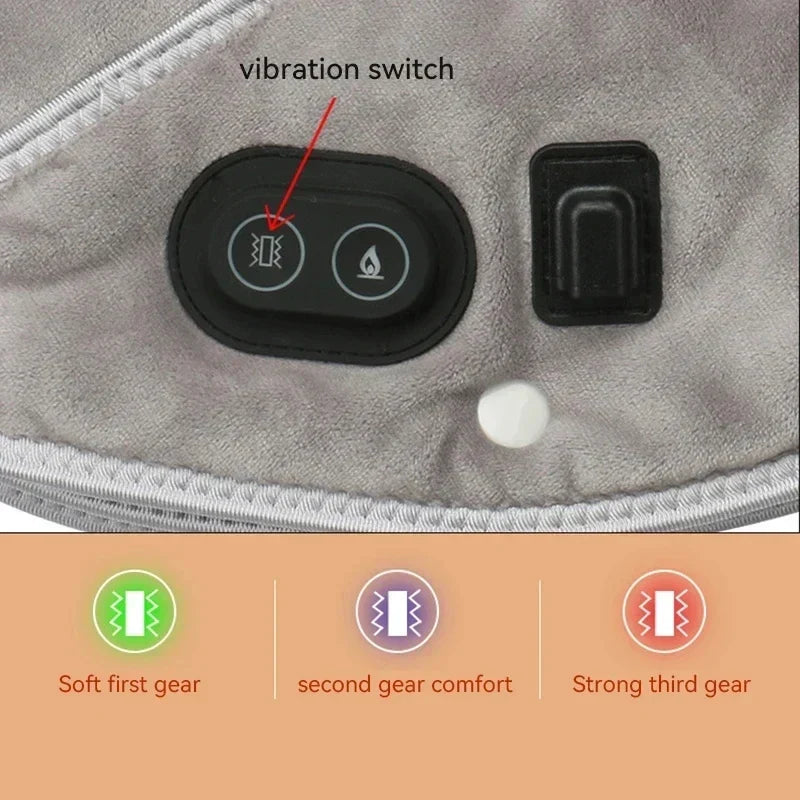 Skanto | Skanto Neck and Shoulder Massager USB Heating Pad with Vibration