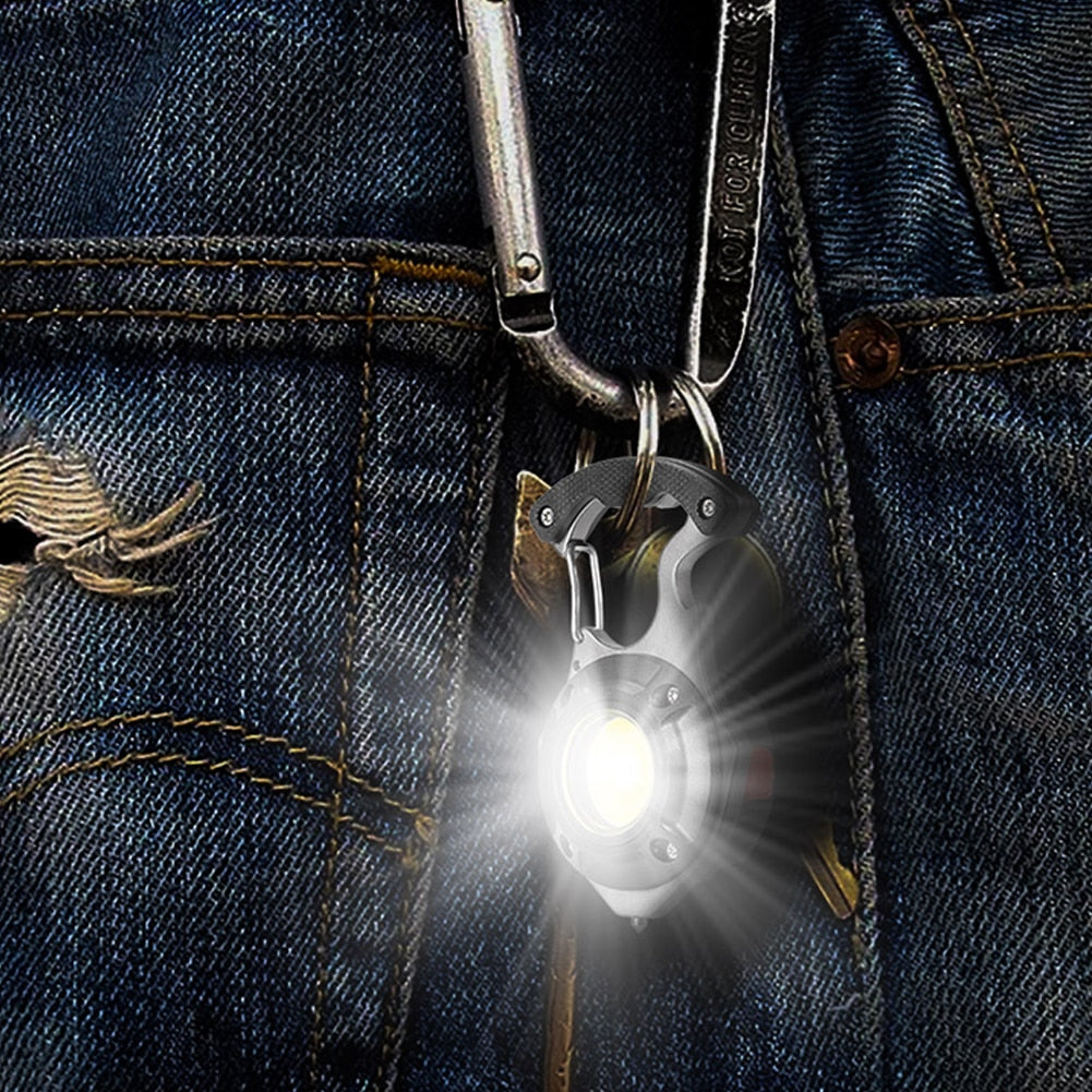 7in1 Pocket Lamp Survival Camping Keychain | Kalsten