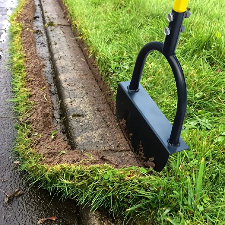 Kalsten | EdgeMaster Lawn Edger | Half-Moon Design with Wavy Edge | Manual Tool for Clean Lawn Edges & Beds