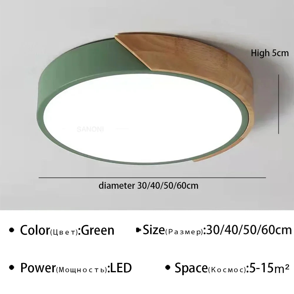 Modern LED Ceiling Light Macaron Chandelier | Kalsten