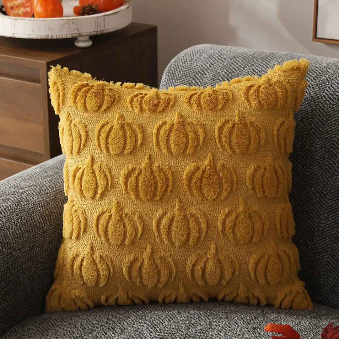 Céleste Cushion Cover - Luxury Autumn Cushion Cover made of Faux Fur – Warmth & Style Kalsten