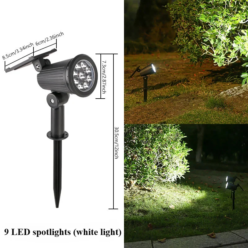 Solar LED Garden Spotlight Outdoor | Kalsten
