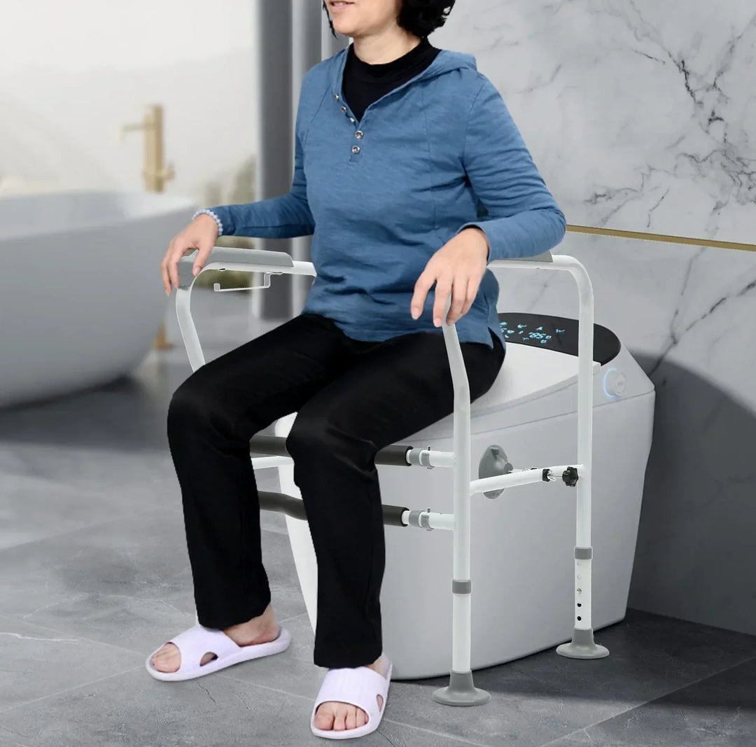 Kalsten | Height-adjustable Toilet Senior Care Comfort Safety Rails