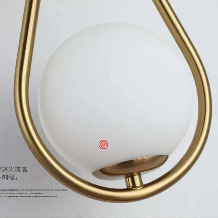 Drop Luxury Glass Balls Wall Lamp | Kalsten