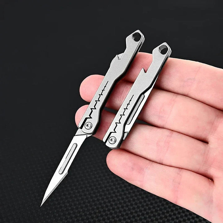 Titanium All-Purpose Foldable Sharp Cutter Knife | Kalsten