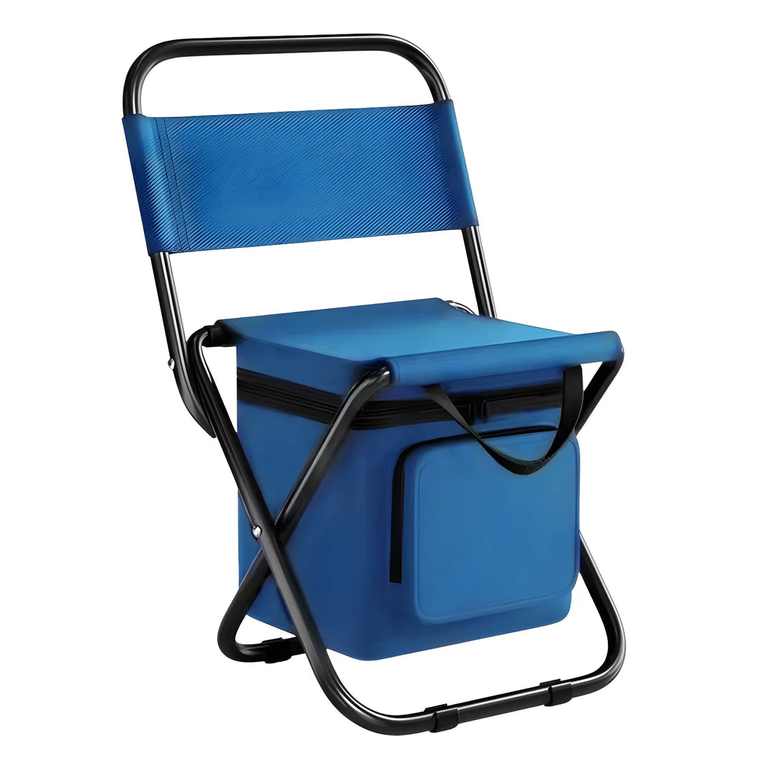 Built-in Cooling Bag Portable Folding Outdoor Stool | Kalsten