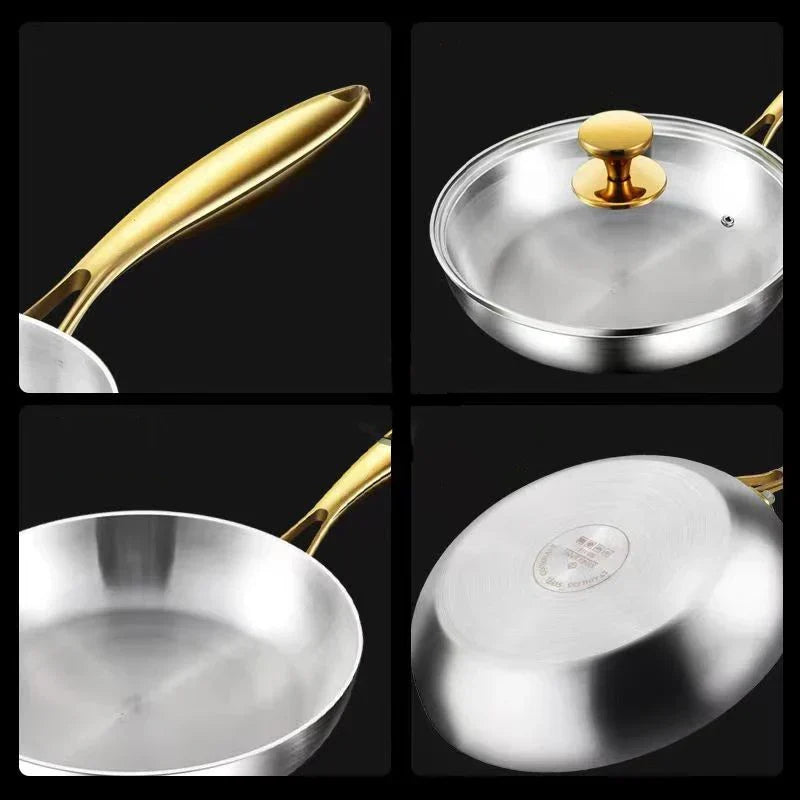ChefSteel – Professional Stainless Steel Frying Pan for Gas & Induction | Kalsten