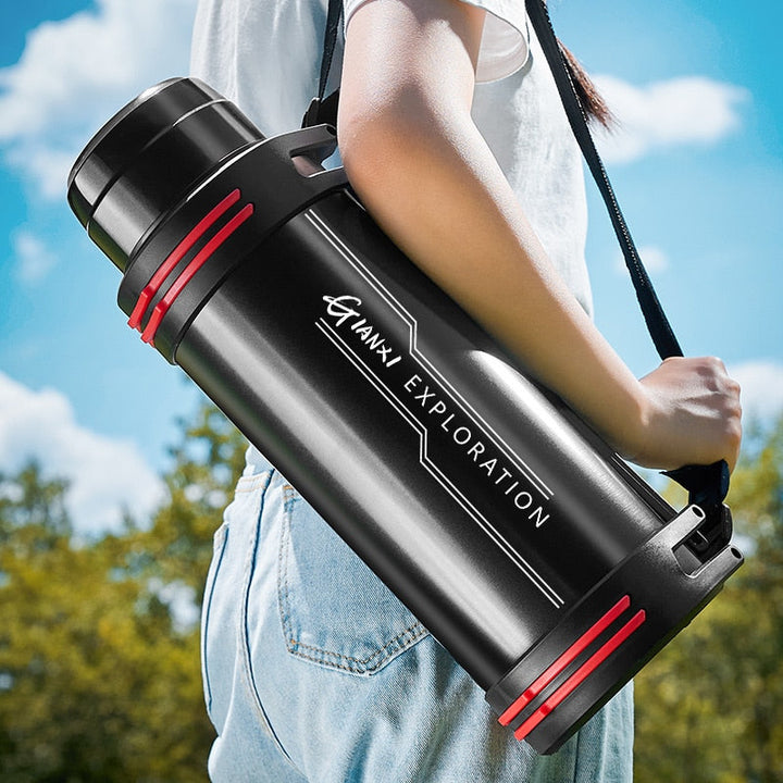 Kalsten | Giant Drink Stainless Steel Thermos Bottle