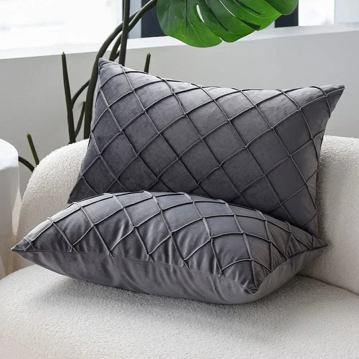 SerenityLounge Cushion Cover - Refined Scandinavian Cushion Cover made of Luxe Velvet Kalsten