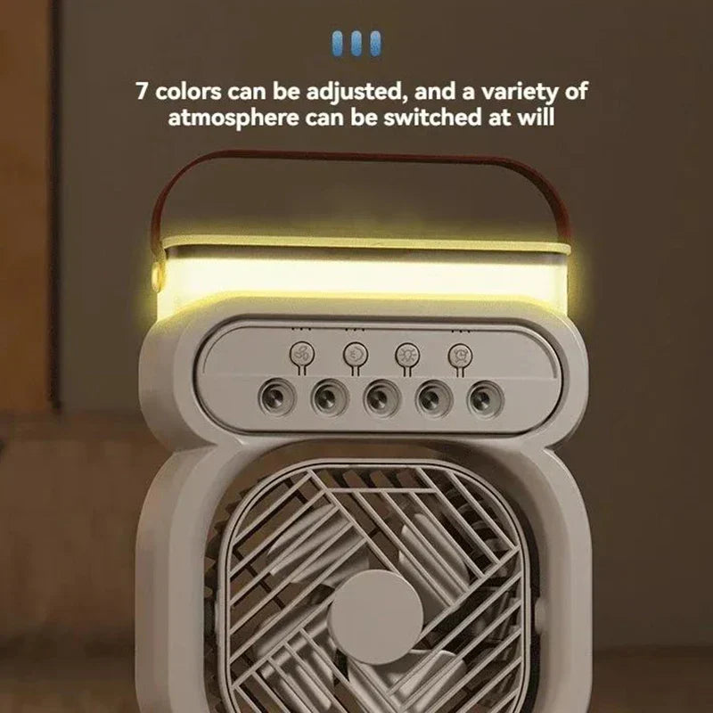 3in1 Air Cooler LED Night Lamp Humidifier Fan | Kalsten