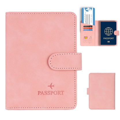 BowLift | Passport holder Travello | RFID protection | Real leather look | For women & men
