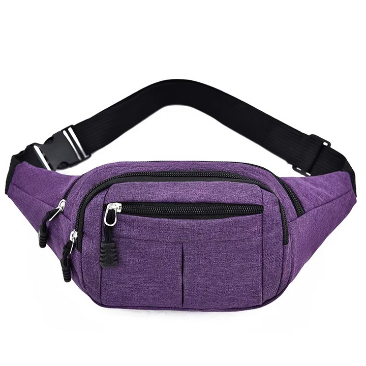 Kalsten | Unisex Waterproof Canvas Waist and Crossbody Bag for Outdoor Sports