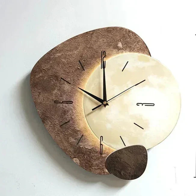 Frendorf | Modern Wall Clocks for Living Rooms – Elegant and Aesthetic Clock with Silent Function