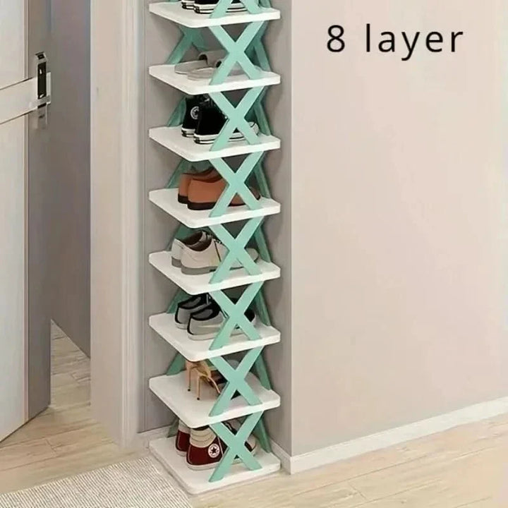 Kalsten | Saving Shoe Organiser - Multi-layered storage cabinet for bedroom & hallway