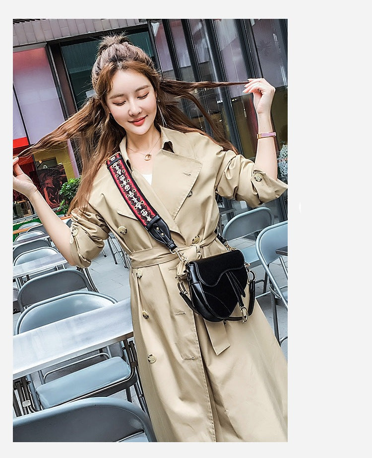Sandsberg - luxurious women's shoulder bag - exclusive PU leather saddle bag