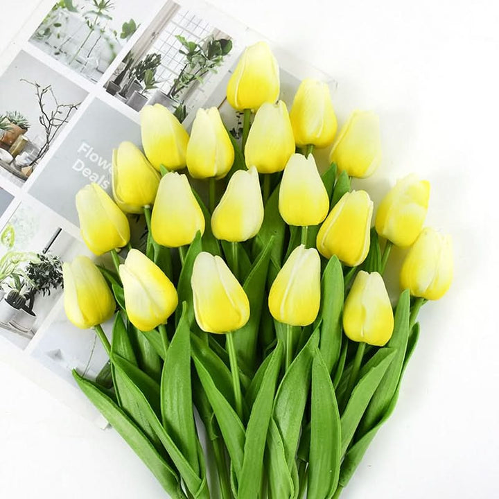 Kalsten | Artificial Tulip Bouquet with Realistic Lifelike Flowers