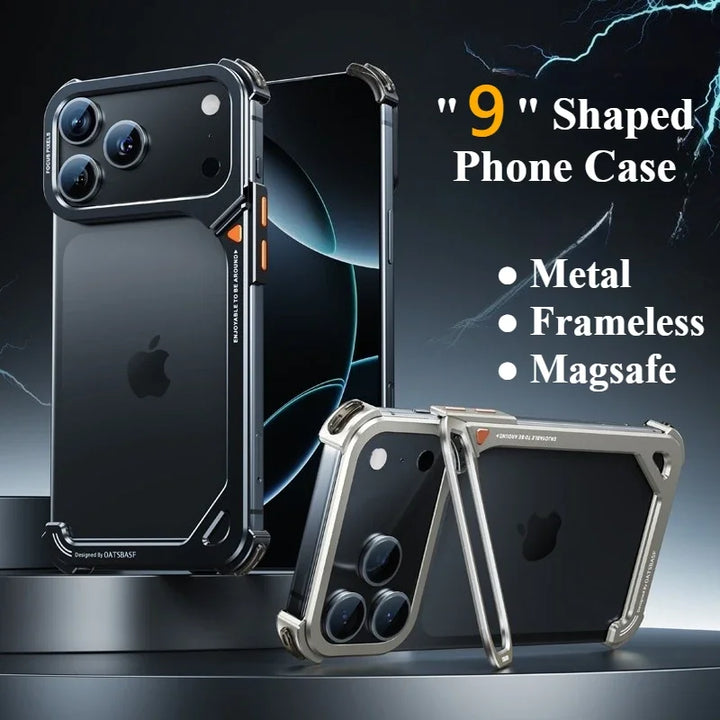 Kalsten | Metal Frameless Bumper iPhone17 Shield