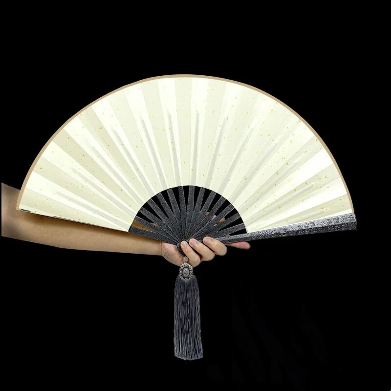 Tungsten Steel Alloy Self-Defense Folding Hand Fan | Kalsten