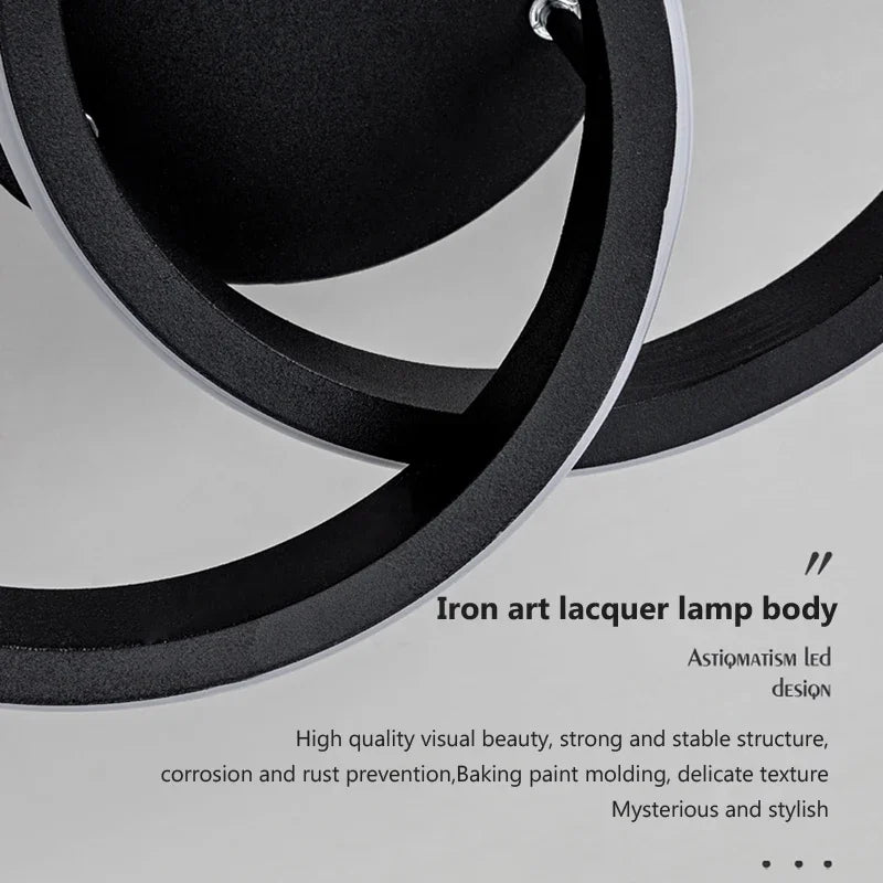 Modern LED Ceiling Light – Dimmable Indoor Lighting Fixture for Corridor, Stairs, Foyer, Balcony, and Bedroom | Kalsten