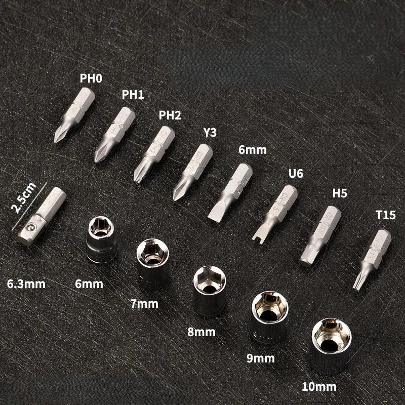 Modular Head Ratchet Screwdriver Tool Set | Kalsten