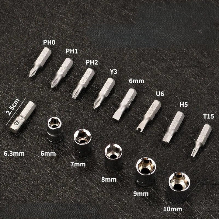 Modular Head Ratchet Screwdriver Tool Set | Kalsten