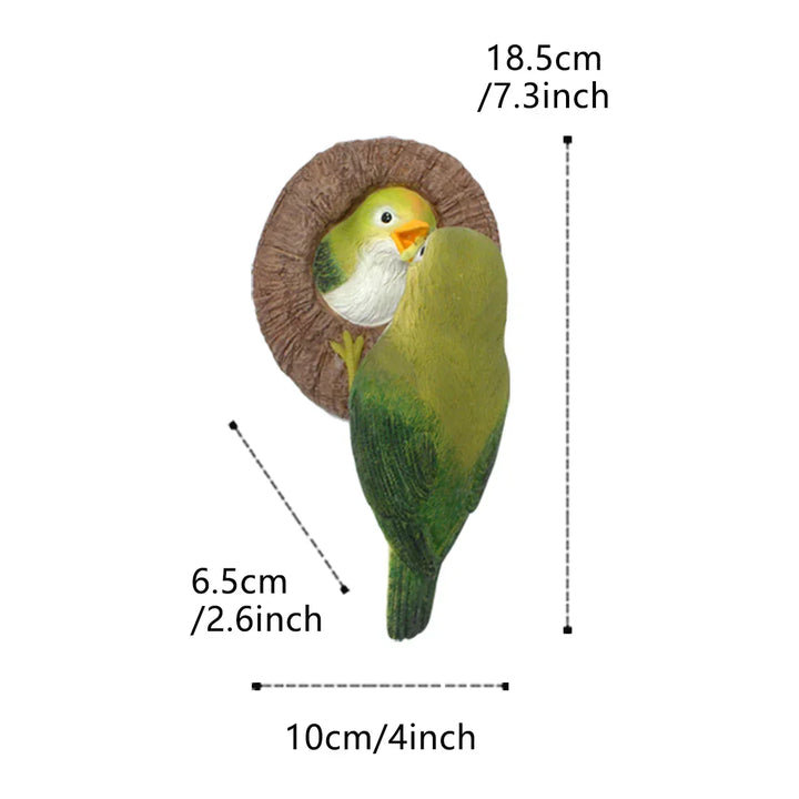 Lovebirds Tree Hug Wall Hanging Decor | Kalsten