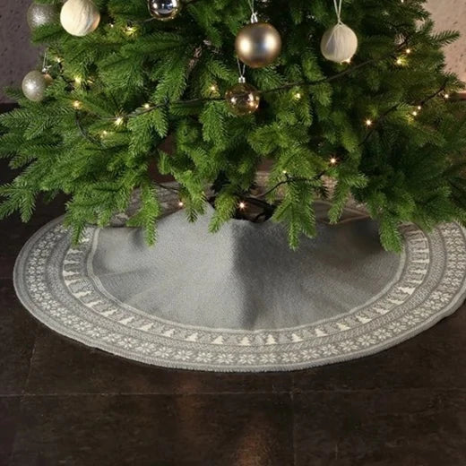 Plush tree Christmas tree skirt | Kalsten