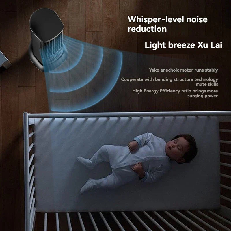 Towerless Ultra Cool Air Conditioning Desktop Fan | Kalsten