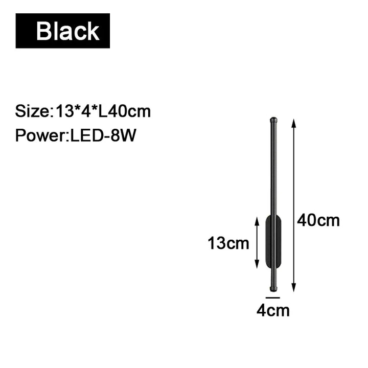 Gold Black Indoor LED Wall Lights: Stylish Illumination for Your Space | Kalsten
