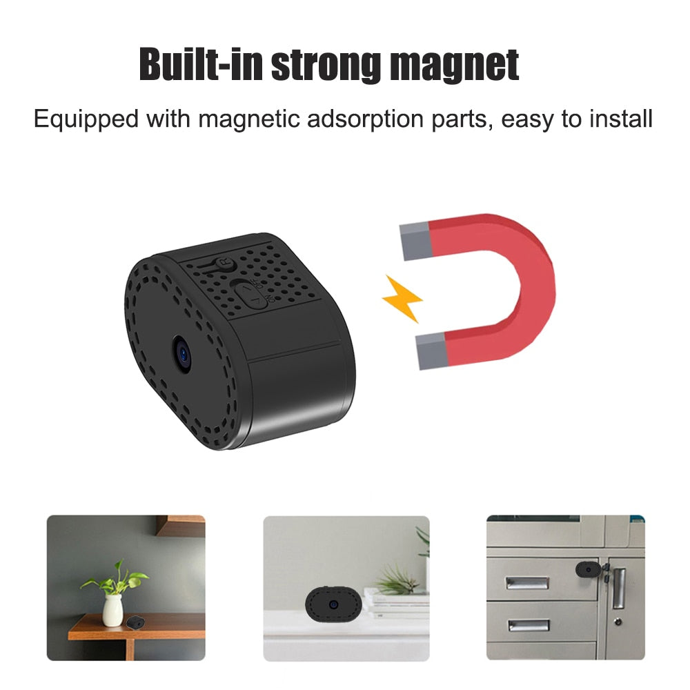 Kalsten | Magnetic Day Night Mini Wireless Cam IP Recorder