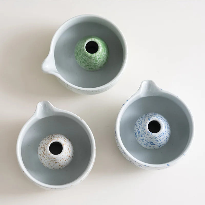 Ceramic Matcha Bowl Set Natural Size Standard High-Quality with Whisk-4