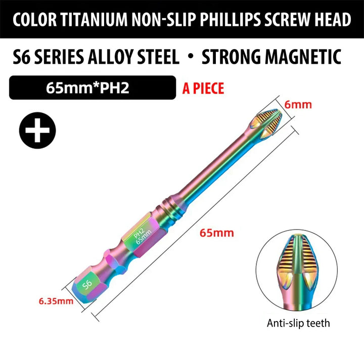 Kalsten | Magnetic Titanium Impact Anti-Slip Screw Head