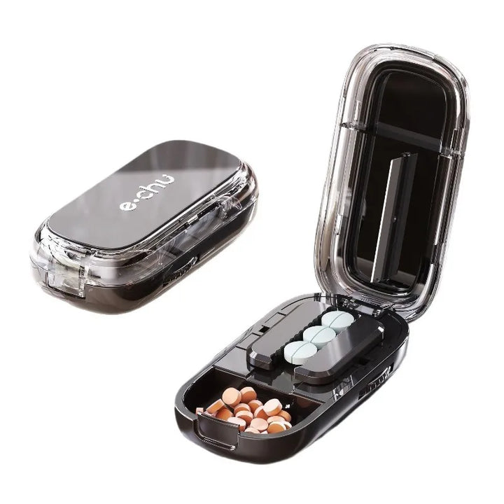 Kalsten | Pocket Size Dustproof Pill Cutter Organizer