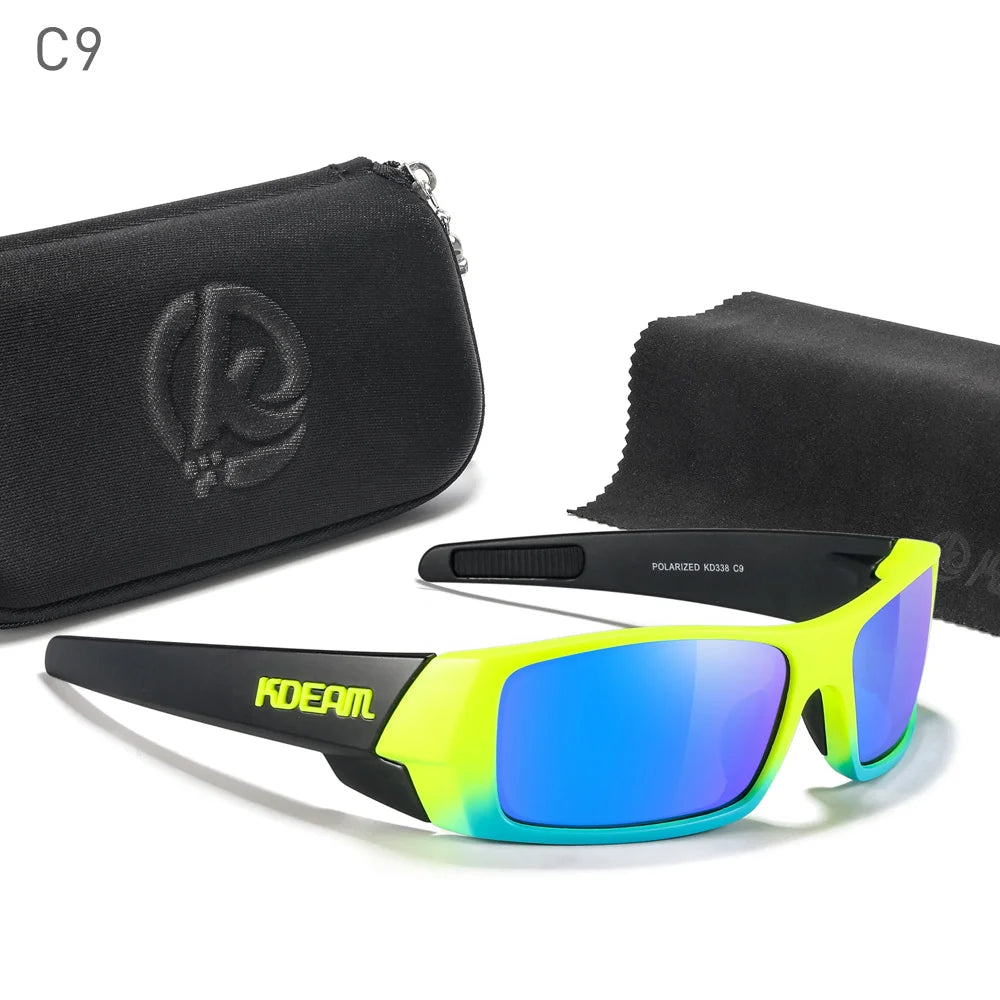 Photochrome Sunglasses Black Frame with Case | Kalsten