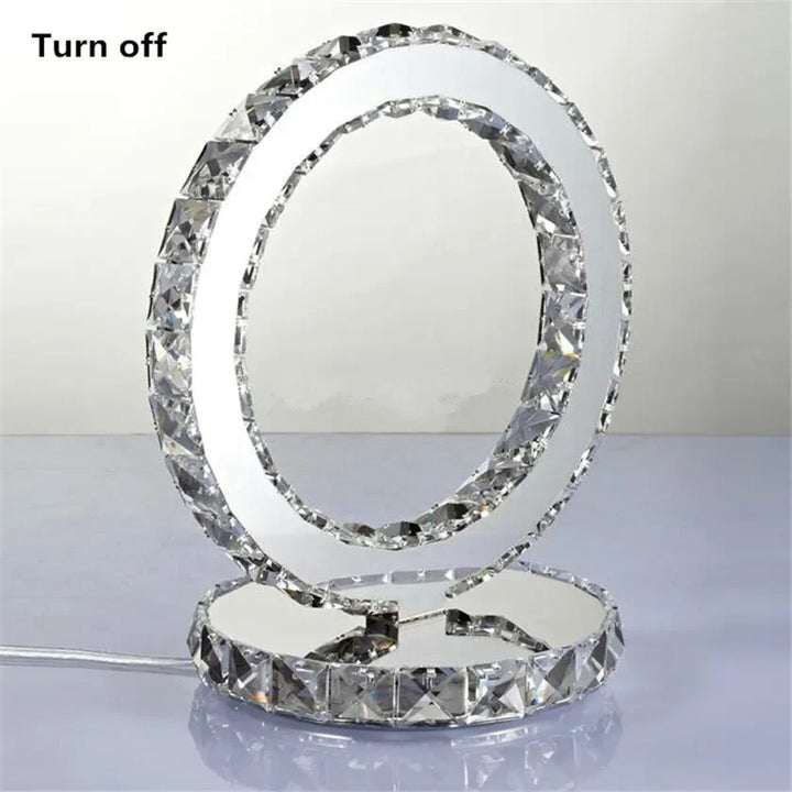 AmbientShine | Modern Crystal Table Lamp | Kalsten