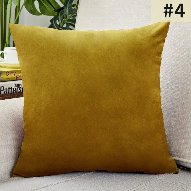 Elegant Velvet Cushion Cover - for Luxury Interiors Kalsten