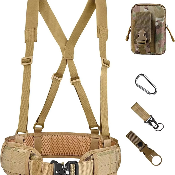 Kalsten | Tactical Quick Release Nylon Belt with Metal Buckle for Outdoor Sports