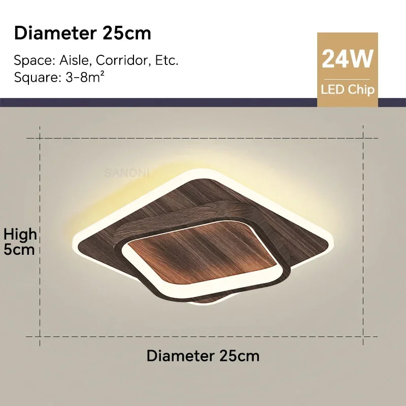 Modern LED Aisle Ceiling Light Chandelier | Kalsten