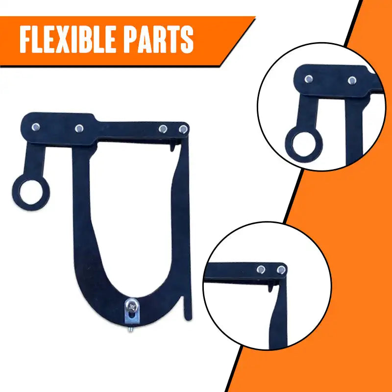 Compact Rope Threading Bracket Clamp | Kalsten